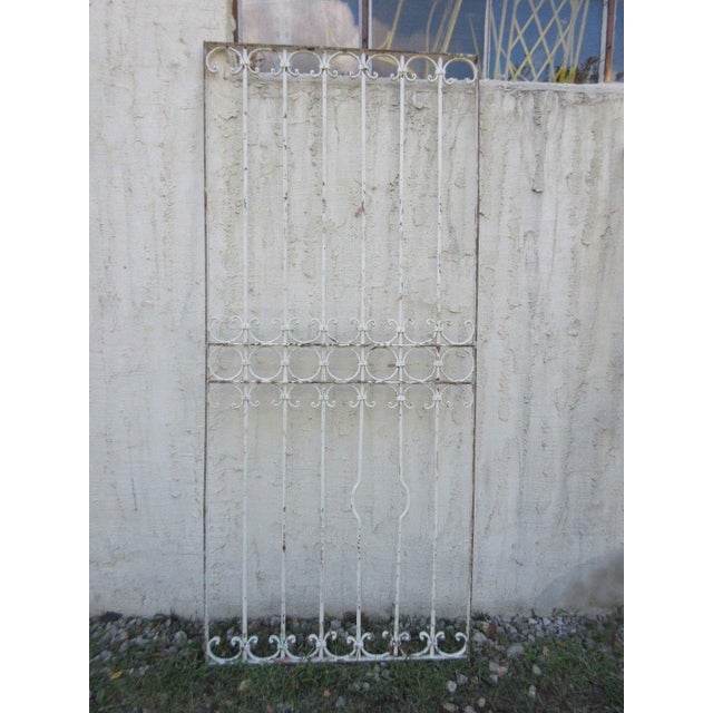 Wonderful piece of Architecture. Heavy, tight and sturdy.. piece does show signs of age related wear including rust,...