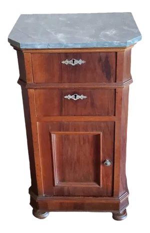19th Century French Louis Philippe Period Bedside Table