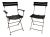 Celestina Folding Chairs attributed to Marco Zanusso for Zanotta, 1970s, Set of 2 For Sale