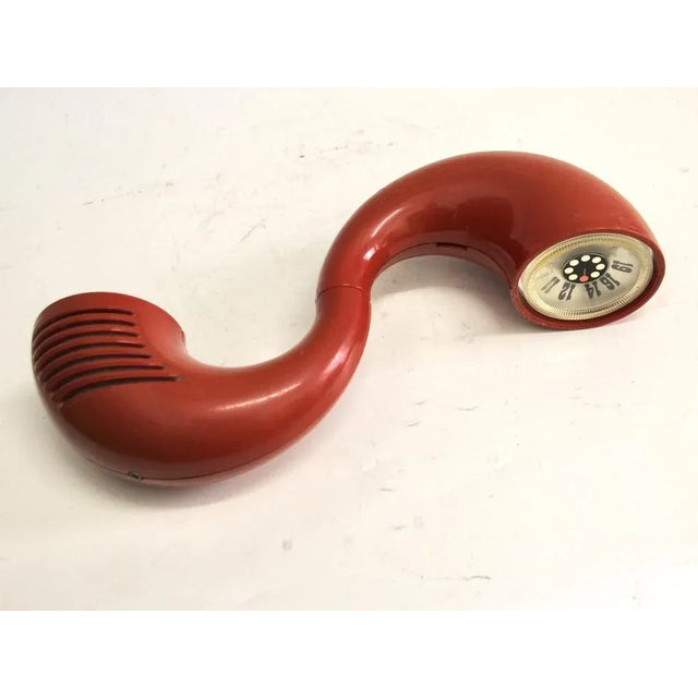 Philips Decorative Toot-A-Loop Model 20RL012 Radio in Red from Philips, 1960s For Sale - Image 4 of 8