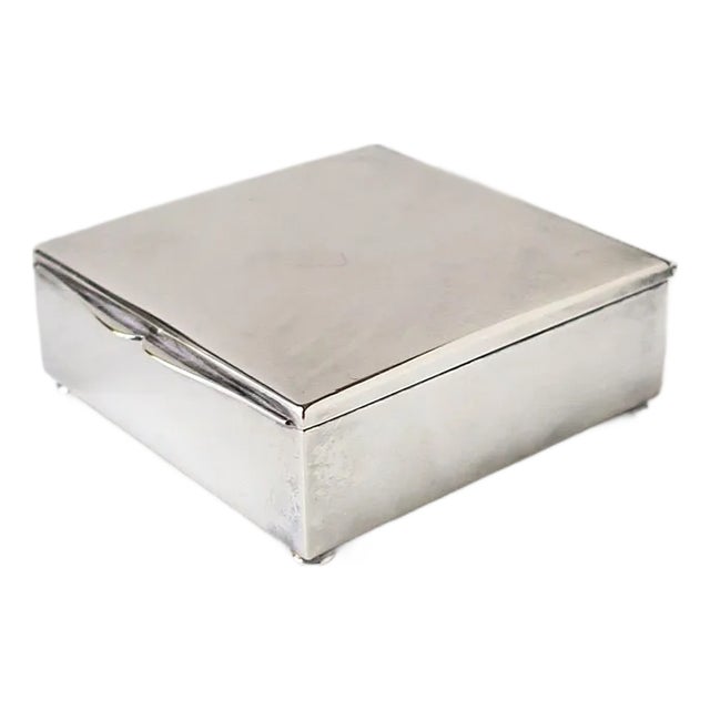 Sterling Silverplate German Box For Sale