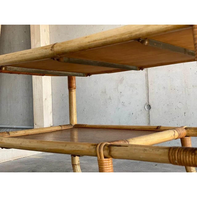 Vintage Bamboo Trolley, 1940s For Sale - Image 14 of 18