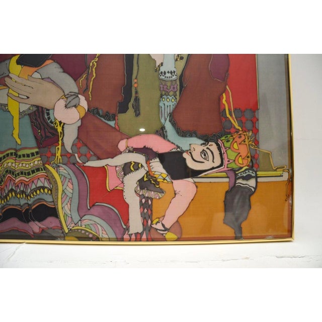 Marionettes, Silkscreen Print, 1970s, Framed For Sale - Image 6 of 9