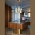 Mid century modern Italian pendant chandelier, in the manner of Mazzega, Murano, circa 1970s. The large vintage Murano...