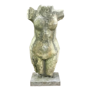 Indian Style Marble Torso Sculpture