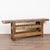 ​​​​​​​Rustic Antique Carpenters Workbench Console Table With Wine Rack From France For Sale - Image 14 of 14