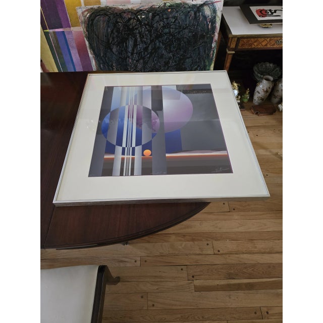 A very fine limited edition vintage lithograph signed numbered and titled. Absolutely one of the finest of it's kind with...