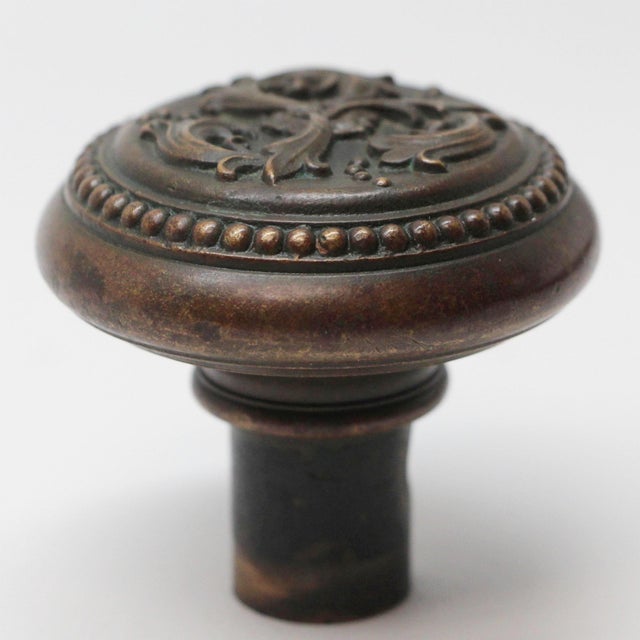 Renaissance Antique English Renaissance Russell & Erwin Harrington Door Knob For Sale - Image 3 of 4