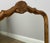 Vintage French Mirror in Oak For Sale - Image 4 of 9