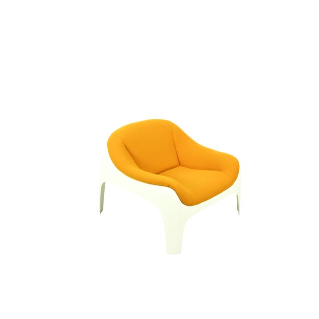 Plastic Space Age Fiberglass Lounge Chair by Sergio Mazza for Artemide, 1960s For Sale - Image 7 of 18