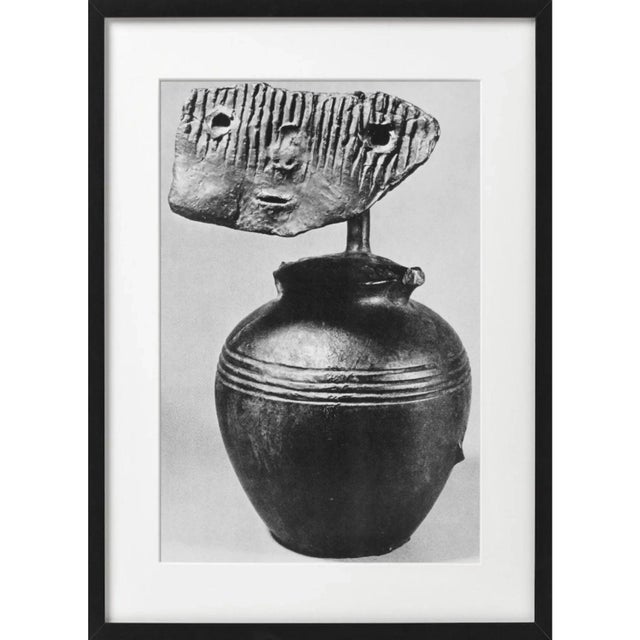 'Picasso's Sculptures' Contemporary Black and White Gallery Wall of Photographs, Framed - Set of 21 For Sale - Image 9 of 11