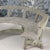 Antique French Faux Bois Concrete Demi Lune Garden Bench For Sale - Image 12 of 12