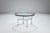 1980s Vintage Round Glass and Steel Coffee Table by Niels Bendtsen, 1980s For Sale - Image 5 of 13
