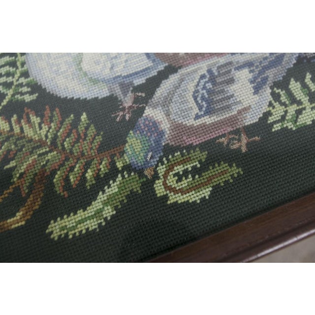 Needlewoman Coffee Table with Glass, London, 1940s For Sale - Image 11 of 18