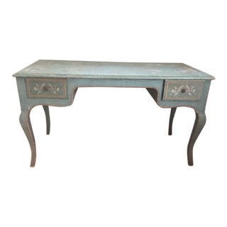 1970s Vintage Isabel O'Neil Studio Handpainted Writing Desk For Sale