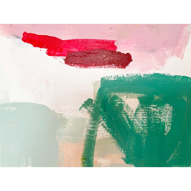 Original abstract painting on canvas. 30 x 36