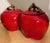 1970s California Ceramic Apples Shaped Storage Canisters - A Pair For Sale - Image 9 of 9