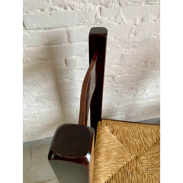 Brown Italian Brutalist Chairs, 1960s, Set of 6 For Sale - Image 8 of 18