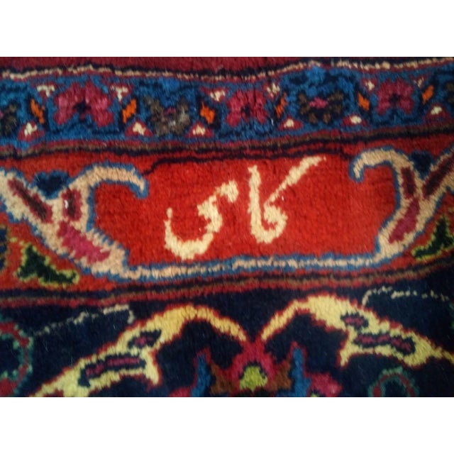 1970s Vintage Persian Khorassan Rug - 9′9″ × 12′9″ For Sale In New York - Image 6 of 7