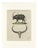 Antique Wild Buffalo and Long Horns Engraving from Bertuch, 1810 For Sale