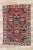Red Vintage Persian Bakhtiari Rug - 04'03 X 06'03 For Sale - Image 8 of 9