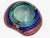 Archimede Seguso 1960s Mid-Century Tricolor Murano Glass Geode Bowl Attributed to Archimede Seguso For Sale - Image 4 of 9