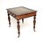 Antique Victorian Leather Top Writing Table, 1880s For Sale - Image 4 of 11
