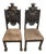 Late 19th Century Victorian Era Spanish Baroque Revival Style Armorial Chairs - a Pair For Sale