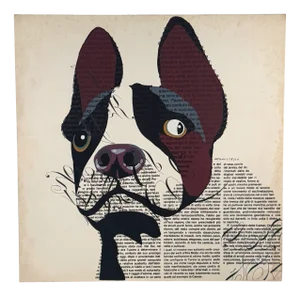 Armando Testa, Cross-Eyed Dog, 12-Color Silkscreen, 1967