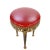 Vintage Brass Stool, 1970s For Sale - Image 3 of 6