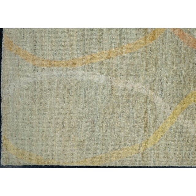 Turkish Oushak Rug 12'2" x 15'2" #18560 For Sale - Image 4 of 8
