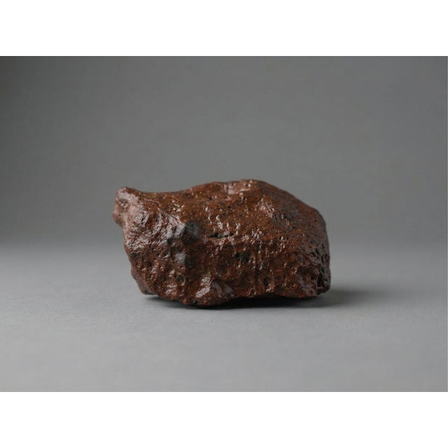 Sculptural Crystal Vase With Natural Stone – One of a Kind Coffee Table Art For Sale - Image 4 of 6