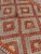 Orange Nomadic Embroidered Kilim - 70" X 125" For Sale - Image 8 of 11