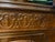 Vintage Carved Wood Display Cabinet / China Cabinet For Sale In Seattle - Image 6 of 7