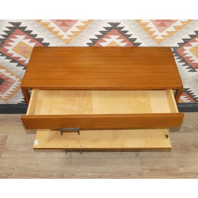 Wood Teak Chest of Drawers, 1960s For Sale - Image 7 of 14