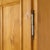 Softwood 2-Door Linen Cupboard For Sale - Image 6 of 10