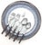 1960s Oneida Northland "Anticipation" Stainless Steel & Teak Composite Flatware, 26 Piece Set (For 4) For Sale In Miami - Image 6 of 12