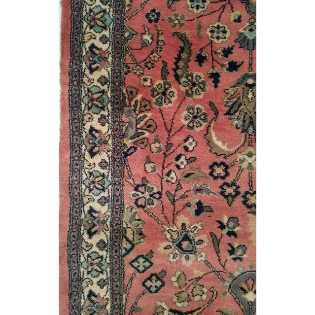 1980s Vintage Tabriz Runner For Sale - Image 4 of 7