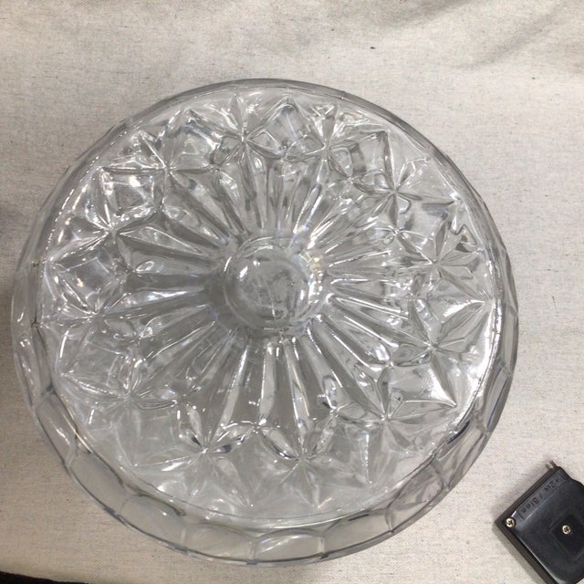 Vintage Crystal Ship's Decanter For Sale - Image 11 of 11