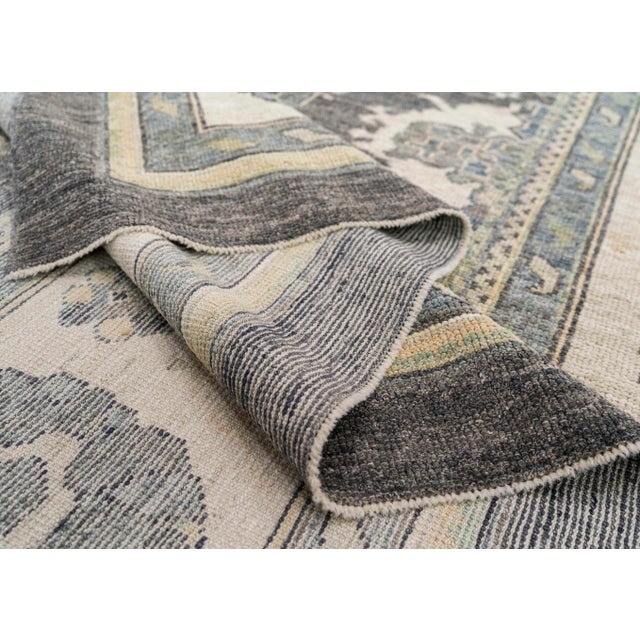 Turkish Oushak Rug 10'3" x 14'2" #20350 For Sale In Houston - Image 6 of 8