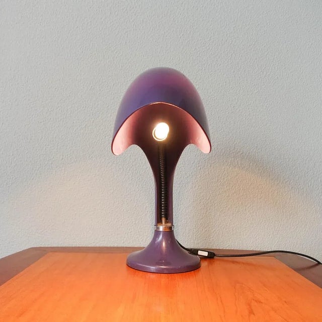 1960s Glass Table Lamp by Marcello Cuneo for Ampaglas, 1960s For Sale - Image 5 of 17