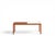 This versatile Swedish modern bench doubles as a plant stand or low display shelf, crafted from warm teak with simple,...