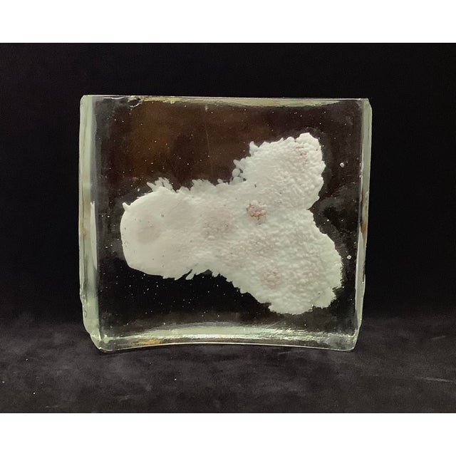 Murano Vintage Murano Italy Glass Bookends - a Pair For Sale - Image 4 of 11