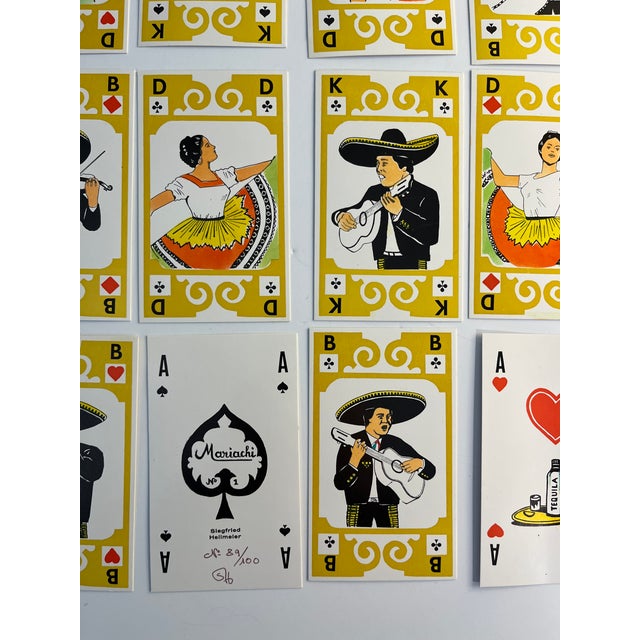 1982 Siegfried Heilmeier Mariachi Deck Set/19 For Sale - Image 9 of 9