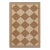 Erin Gates by Momeni Saybrook Diamond Natural Indoor/Outdoor Area Rug 2'7" X 7'6" Runner For Sale