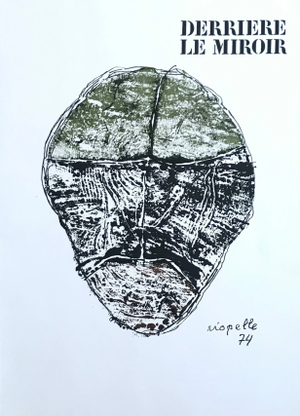 Riopelle Original Lithograph Dm01208 Derriere Le Miroir