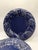 Royal Blue Bordallo Pinheiro, Portugal Cobalt Blue Grapevine Collection Luncheon Plate, Set of 2 For Sale - Image 8 of 8