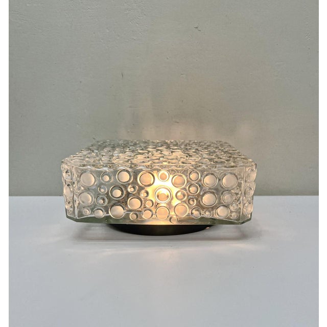 Bubble Glass Flush Mount Ceiling Lamp from Philips, 1970s For Sale - Image 13 of 16