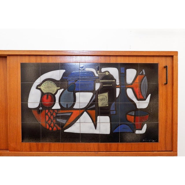 Mid-Century Modern Vigneron Sideboard by Alfred Hendrickx, Belgium, 1950s For Sale - Image 6 of 15