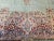 Green Vintage Oversize Persian Kerman in Floral Pattern in Pale Green, Red, Blue, Pink For Sale - Image 8 of 12